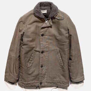 Vintage 1960s Civilian N1-2 Deck Jacket, Lenzip Zipper - S/M